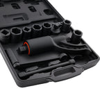 Torque Wrench Set 1:64 Square Drive with 7 Sockets for Heavy Duty Use