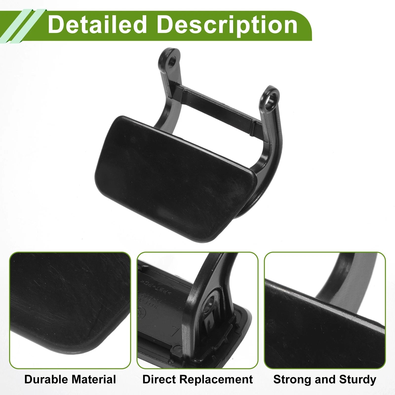 Front Left Washer Nozzle Cover Cap No. 51117060585 for BMW 525i (2004–2007)