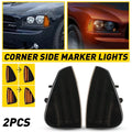 Smoke LED Side Marker Light Signal Corner Lamp for Dodge Charger (2006–2010)