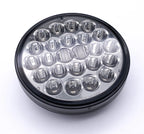 4 Inch Round LED Light Set with Smoked Lens for Pearl Amber Park (Set of 4)
