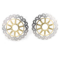 Gold Front Brake Disc Rotors for Ducati Multistrada Enduro 1200 (2016-2018)