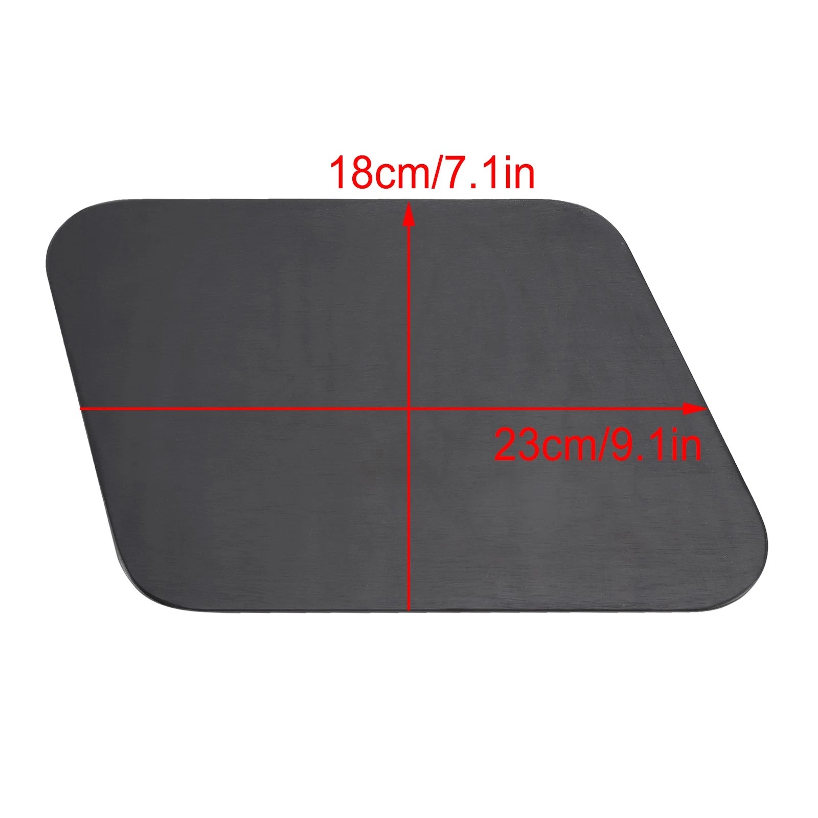 Parallelogram Blank Aluminum Alloy License Plate for Universal Motorcycle (DIY)