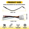 Radio Wire Harness & Antenna Adapter for Chevrolet Suburban 1500 (2000–2002)