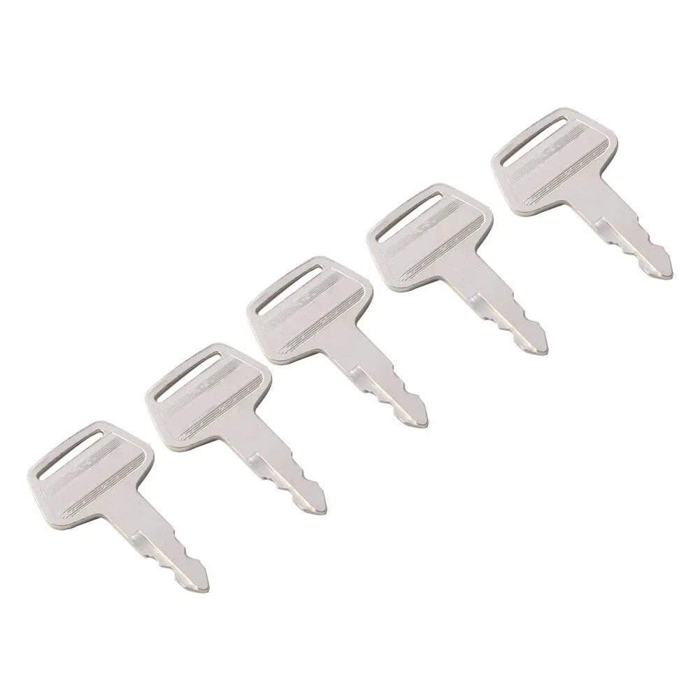 5 x KV02 Heavy Equipment Ignition Keys for Kato Excavator Models (HD)