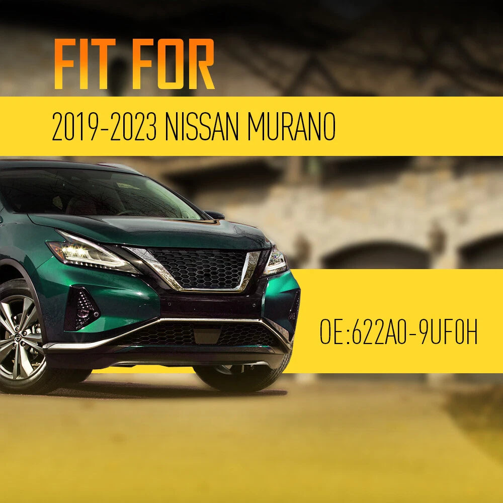 Front Bumper Tow Hook Cover for Nissan Murano (2019–2021)