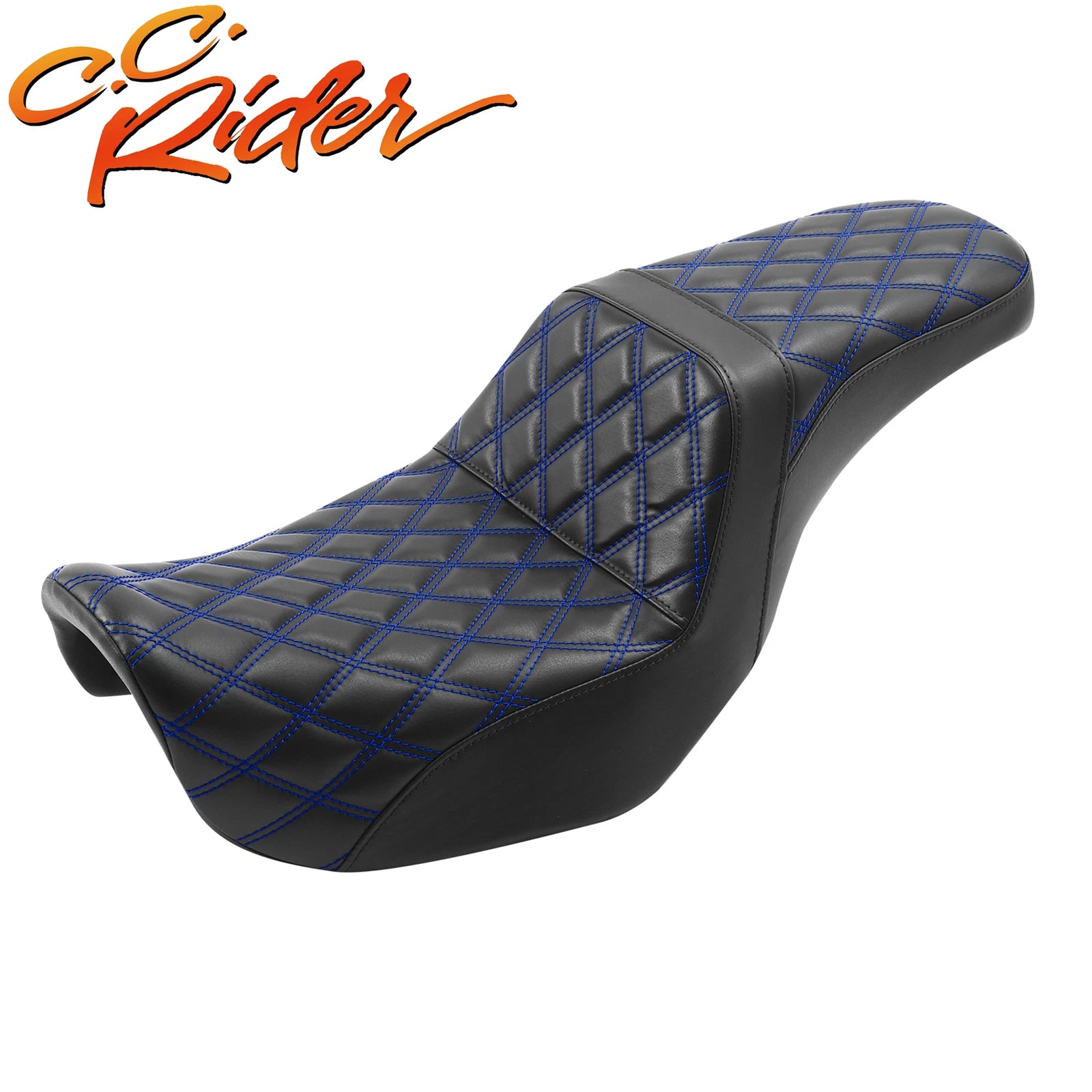 Driver Passenger Seat for Harley Dyna Street Bob Super Wide Glide (2006–2017)
