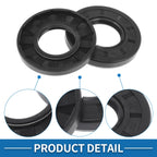 Set of 5 Oil Seal Rotary Shaft Seal for Various Models (25x52x7mm)