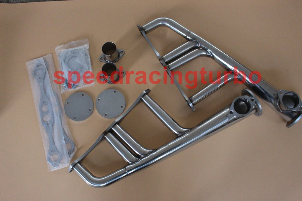 Stainless Steel Lake Style Headers for Chevy SBC 265-400 V8 (1965–1986)