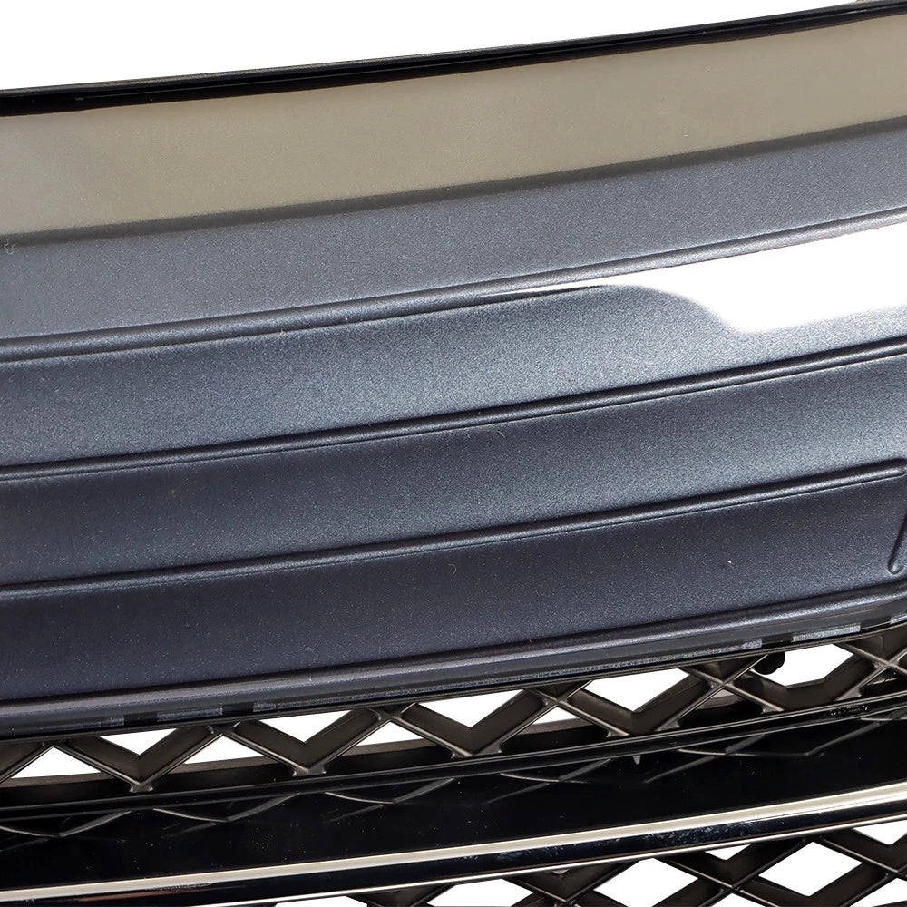 Front Upper Bumper Grille with Chrome Trim for Honda Civic (2014-2015)