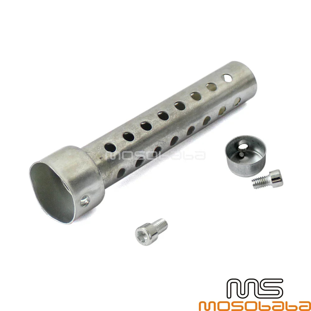 Steel Insert Exhaust Muffler Pipe 35/42/45/48/60mm for Motorcycle