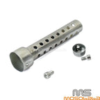 Steel Insert Exhaust Muffler Pipe 35/42/45/48/60mm for Motorcycle