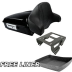 Chopped Trunk Backrest Pad for Harley Road Glide King (2014–2026)