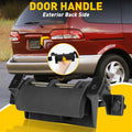 Tailgate Handle for Toyota Sienna (1998–2003) Black Exterior Door Handle