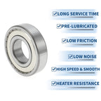 6310ZZ Deep Groove Ball Bearing for Scooter Skateboard Wheel (P6)