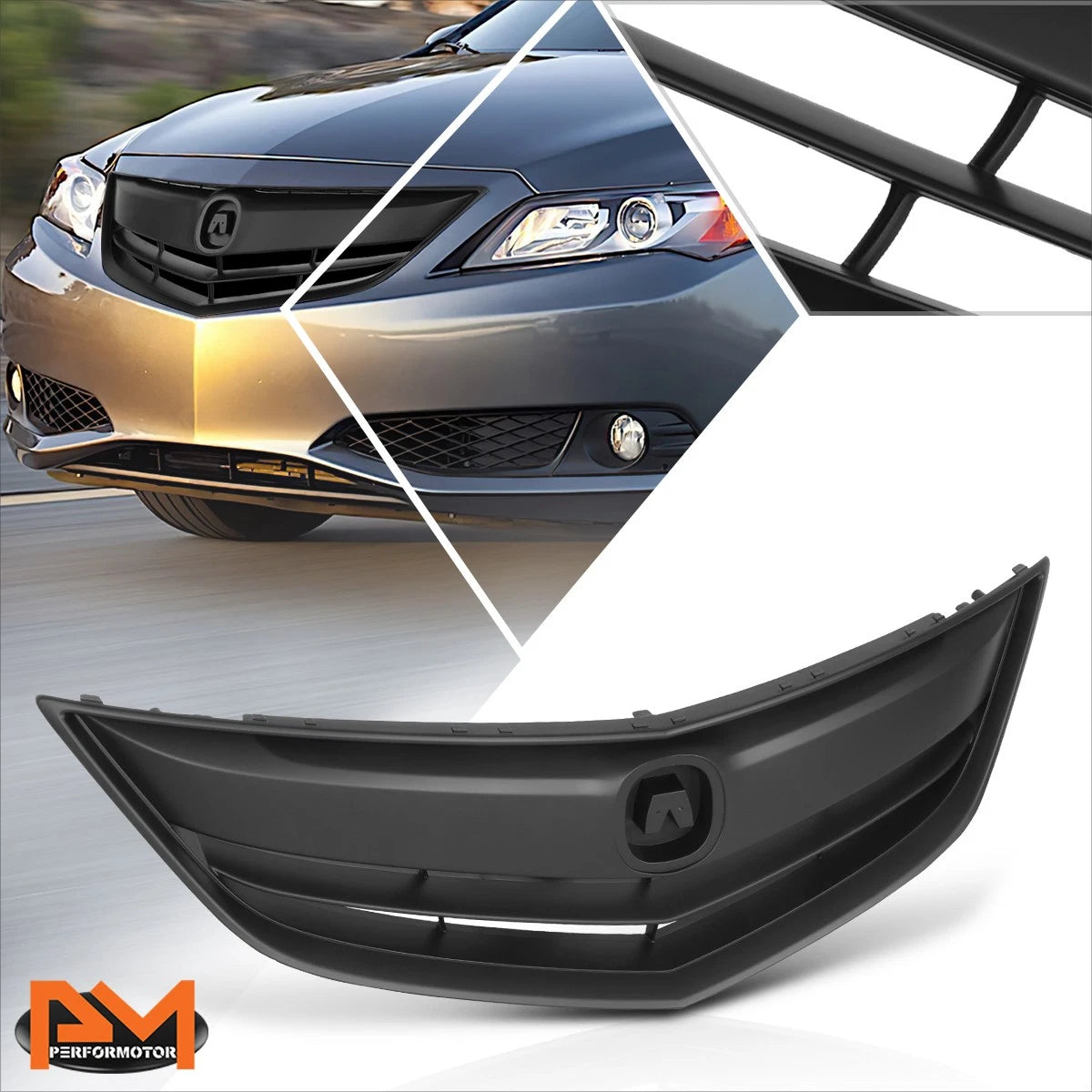 Front Upper Shell Grille Assembly for Acura ILX (2013–2015)
