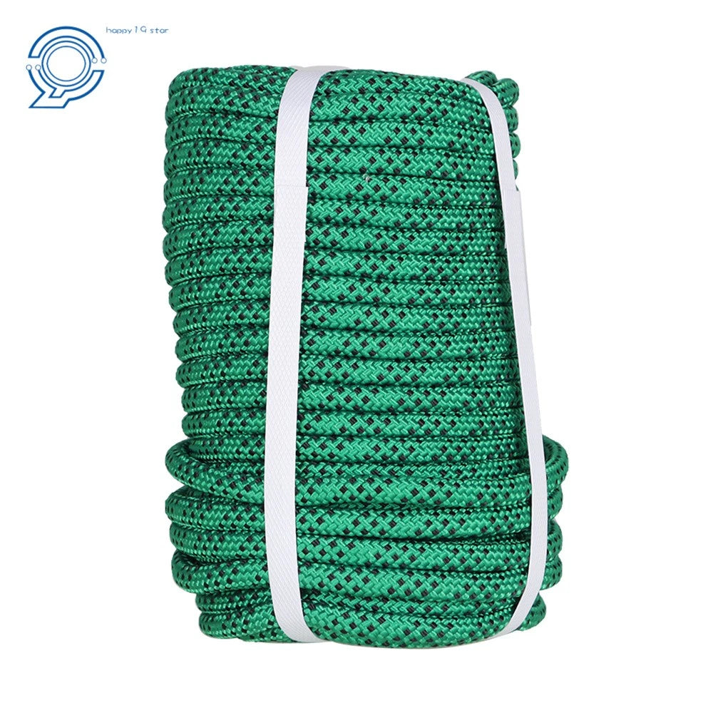 3/8" Braided Pulling Rope for Heavy-Duty Use (100')