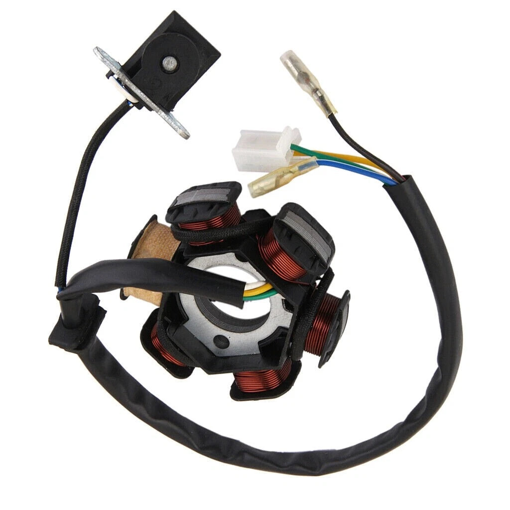Magneto Stator Plate + Flywheel for ATV Dune Buggy Go Kart Moped Scooter (150cc)