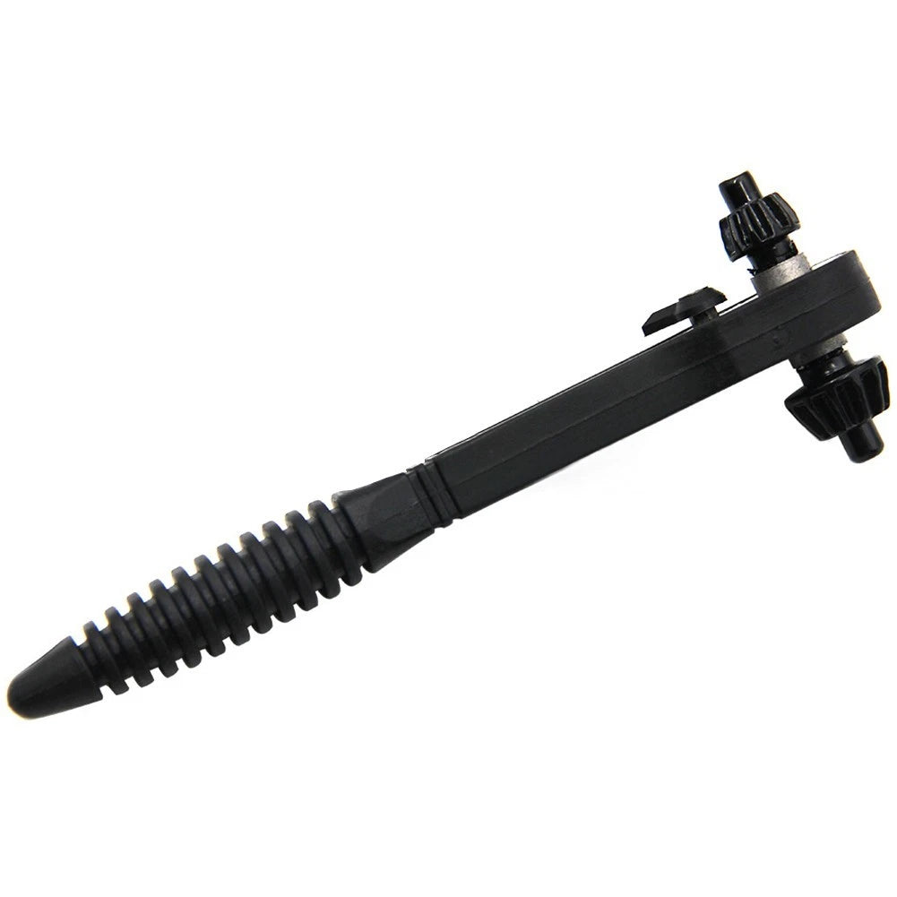 Key Wrench Ratchet Spanner for Automotive Use (Non-slip, Rubber, 45# Iron)