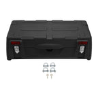 Rear Passenger Pad Cargo Storage Box for ATV Universal