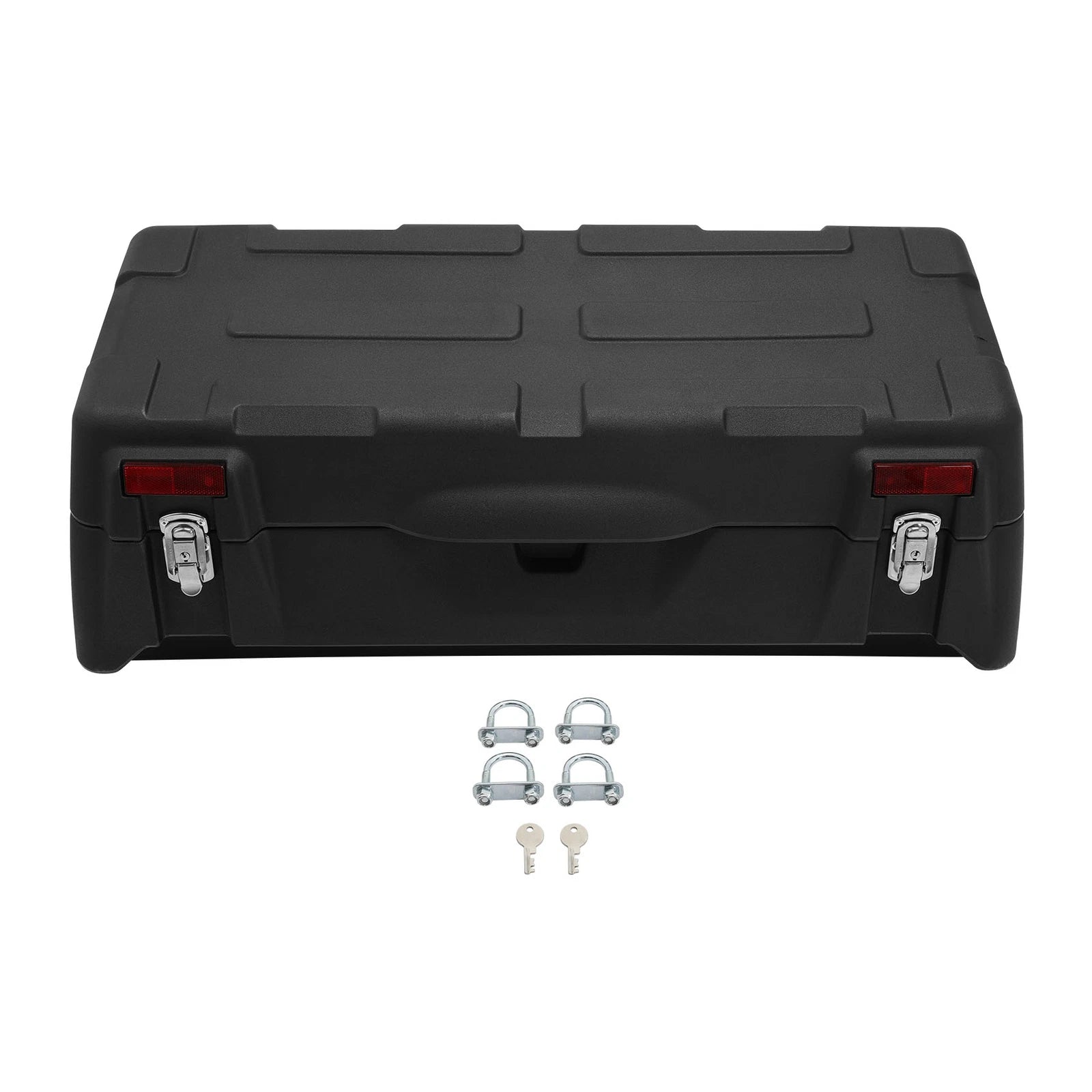 Rear Passenger Pad Cargo Storage Box for ATV Universal