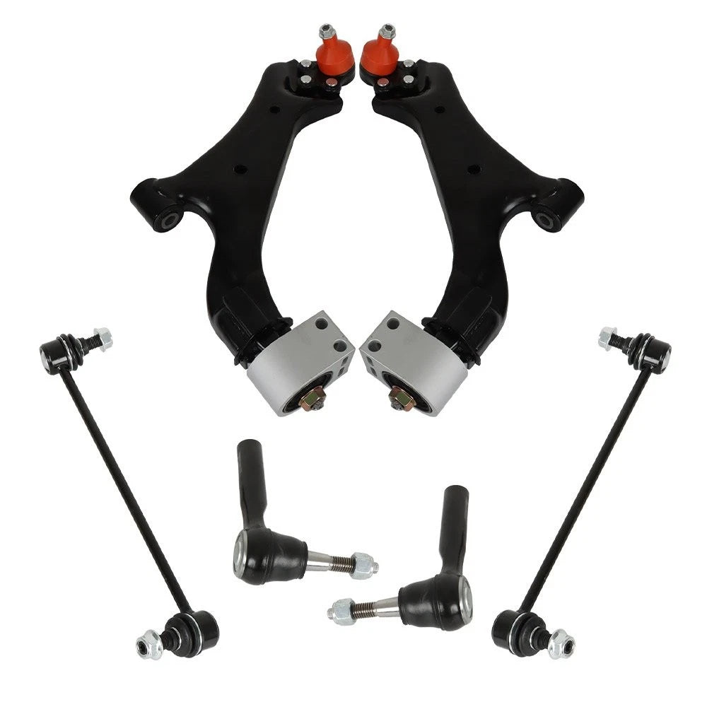 Set of 6 Lower Control Arms with Ball Joints for Equinox (2010–2017)