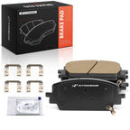 Set of 4 Front Ceramic Brake Pads for Kia Sorento Hyundai Santa Fe (2021–2023)