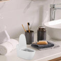 Mini Funny Toilet Ashtray with Covers for Home & Office - White
