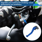 Adjustable Short Brake Clutch Levers for Honda CB599/CB600 Hornet (1998–2006) Blue