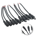 5 Pairs DC Power Cord 5.52.1mm LED Male Female Connector