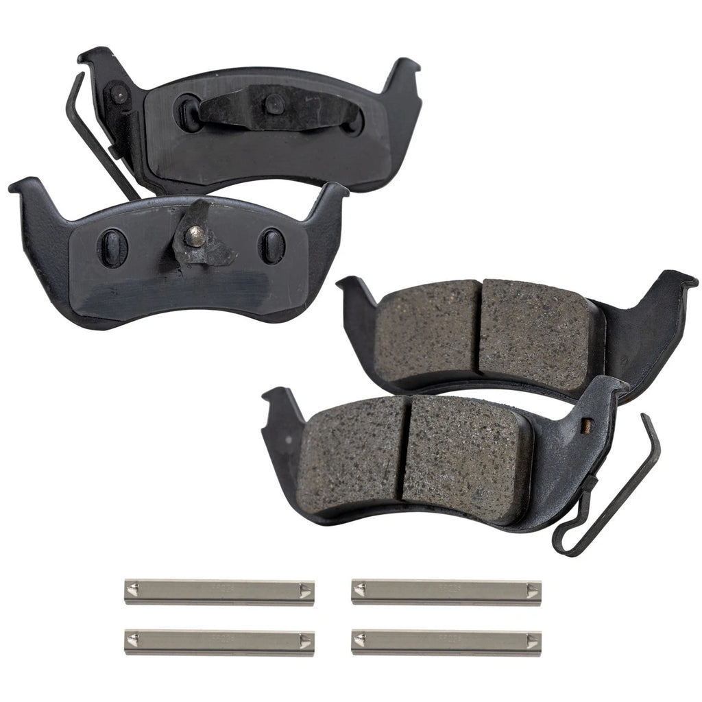Brake Disc Rotors and Pads Kit for Ford Crown Victoria (2003–2007)