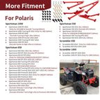 Front Upper + Lower A-Arm Kit for Polaris Sportsman 550 850 1000 XP Touring (2013–2023)