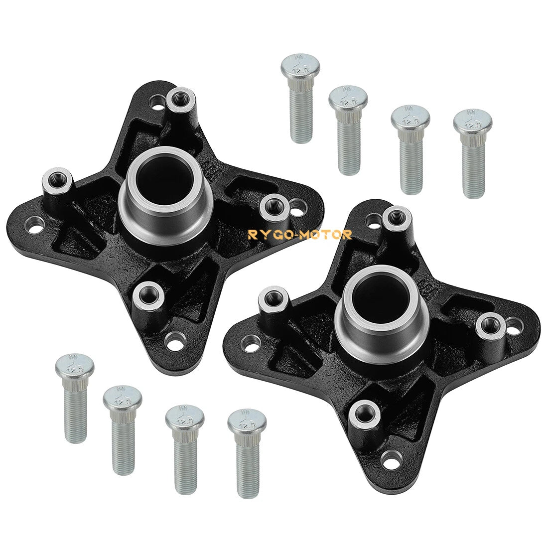 2X Rear Wheel Hubs & Bolts for Polaris RZR XP 900 (2011–2013) 5137278