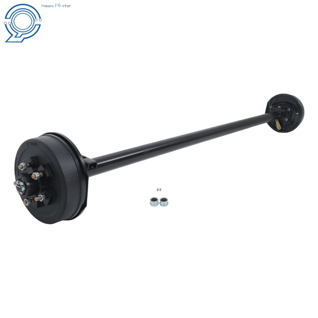 3500lbs Trailer Axle with Electric Brake for 85" Hub Face (70" Spring Center)