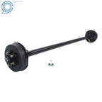 3500lbs Trailer Axle with Electric Brake for 85" Hub Face (70" Spring Center)