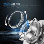 Front Wheel Hub Bearings Pair for Chevrolet Silverado (2003-2006)