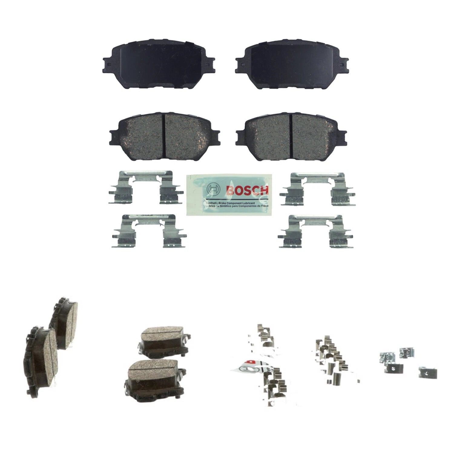 Bosch Blue Ceramic Disc Brake Pad Kit for Lexus IS250 (2006–2013)