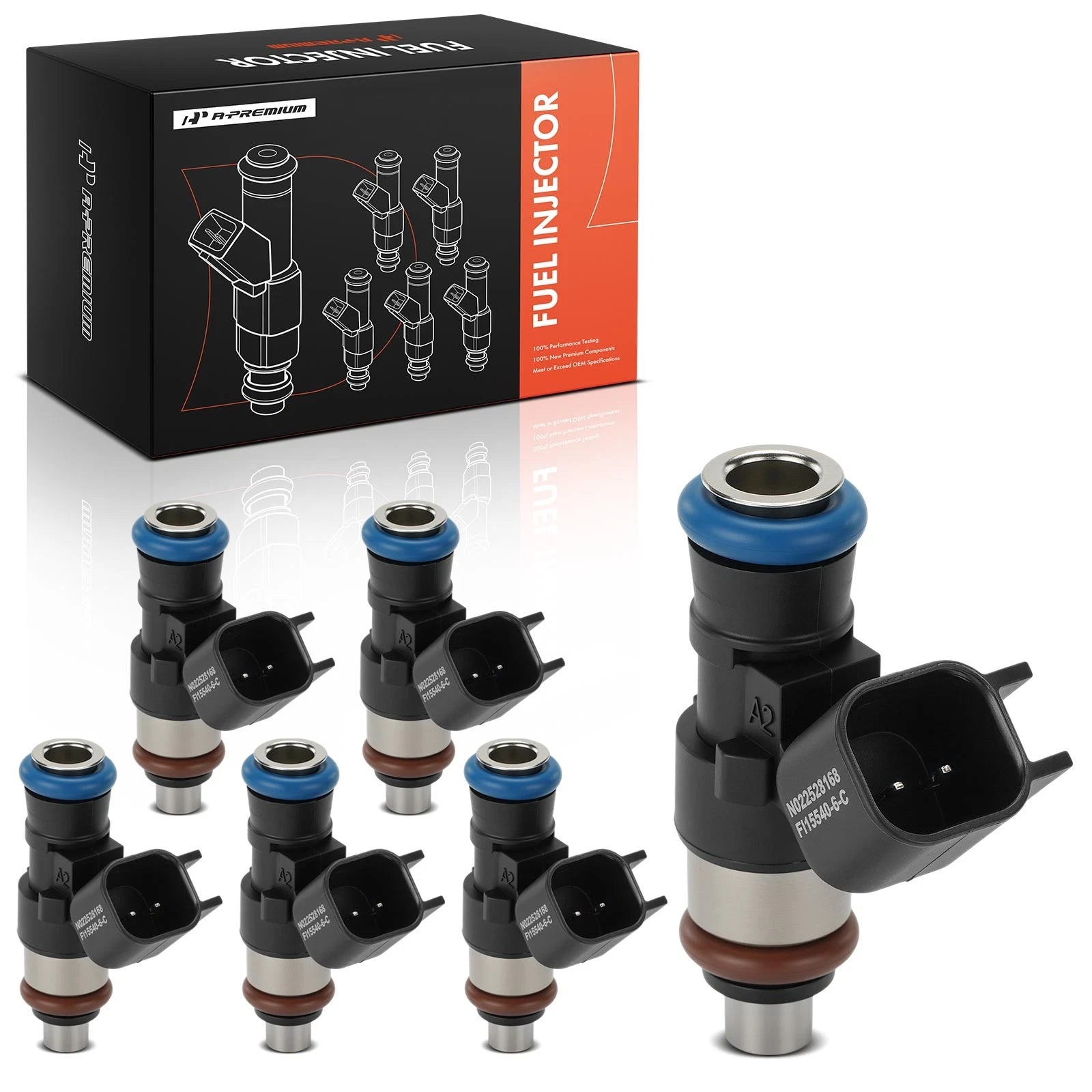 6x Fuel Injectors for Ford F-150 (2021–2023) Lincoln Navigator (2022–2023)