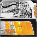 OE Style Front Headlight for Ford Mustang (1999–2004) FO2502177 Chrome