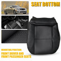 Leather Seat Cover for Mercedes Benz C250 C300 C350 (2008–2014) Black EXV