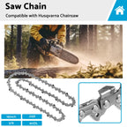 Tungsten Carbide Chainsaw Chain 16" 3/8 058 60DL for Husqvarna