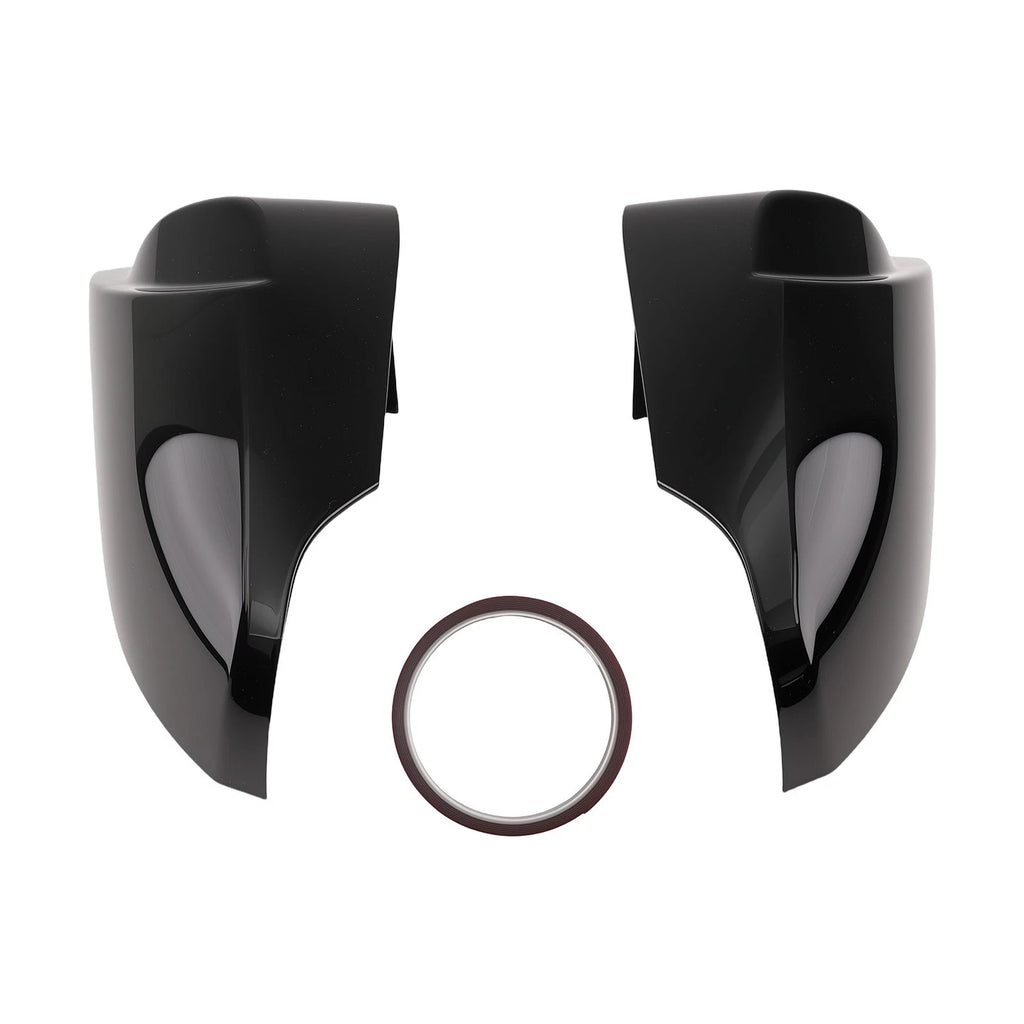 Set of 2 Door Mirror Shields for Toyota Corolla/Levin (2014–2018) Black ABS