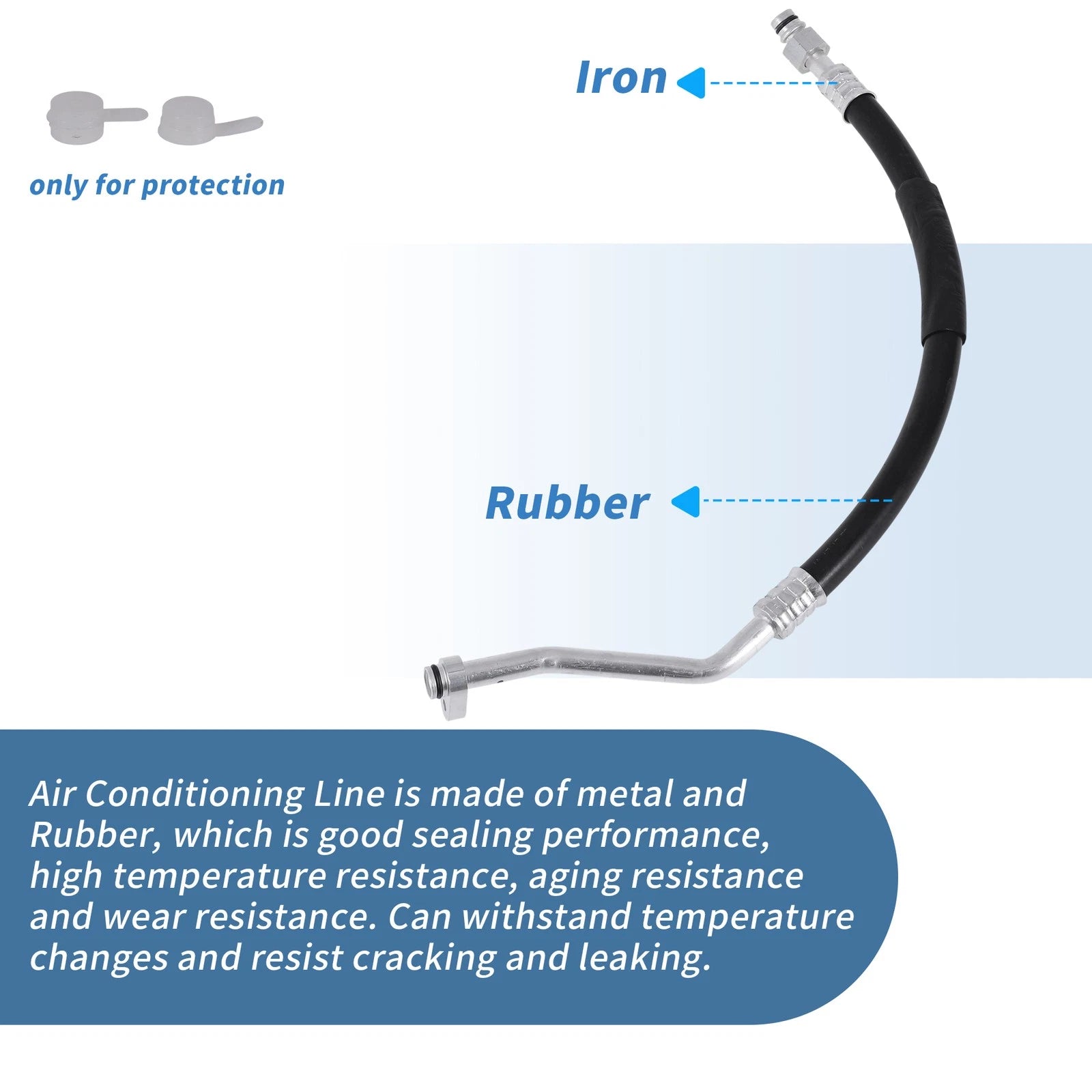 A/C Refrigerant Liquid Hose for Honda CR-V (2007–2011) No. 80311SWWG01