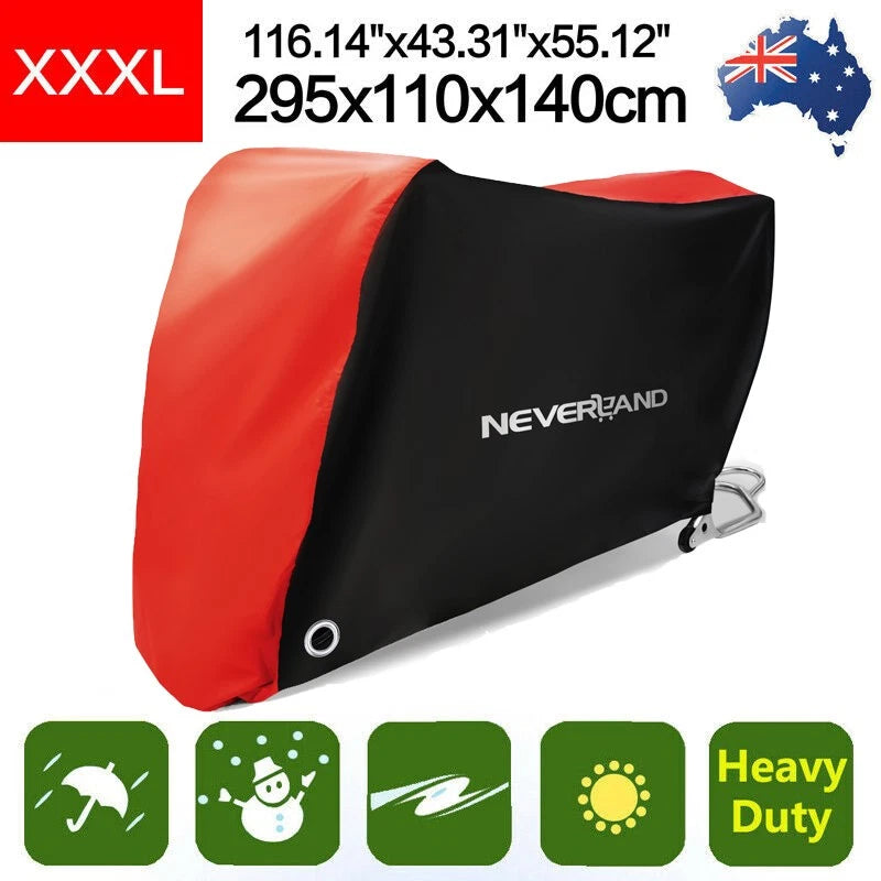 3XL Waterproof Motorcycle Cover for Honda Gold Wing GL1800 1500 1200GL 1100 F6B
