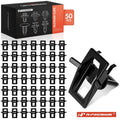 50Pcs Nylon Windshield Upper Garnish Moulding Clips for Chevy 
