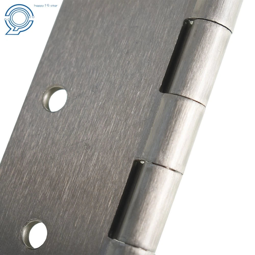 Set of 30 Satin Nickel Door Hinges 3.5" x 3.5" 2.2mm 1/4" Radius Corners