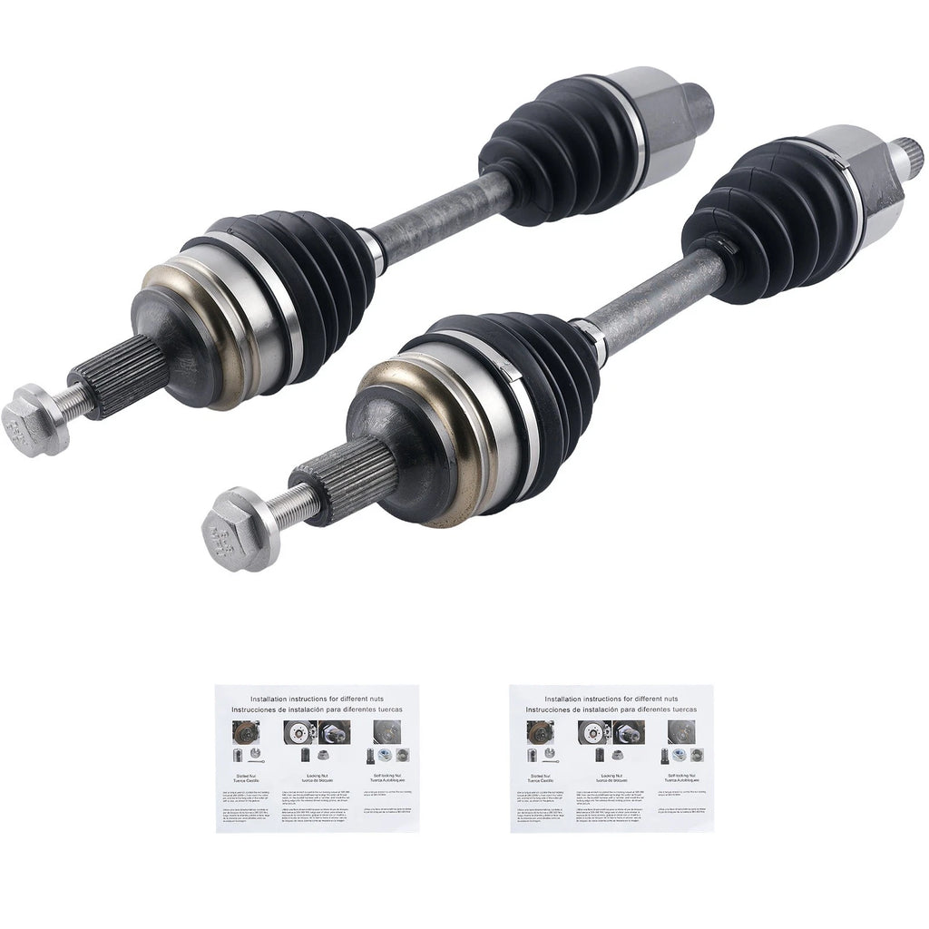 2X CV Axle Shaft Front for Mercedes-Benz C300 C400 C450 AMG (2015–2017)