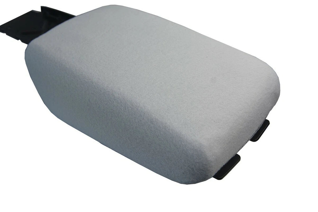 Fleece Console Lid Armrest Cover for Nissan Altima (2005–2006) Gray