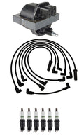 Ignition Wires & Spark Plugs Kit for Chevy R10 GMC R1500 (1988–1995)