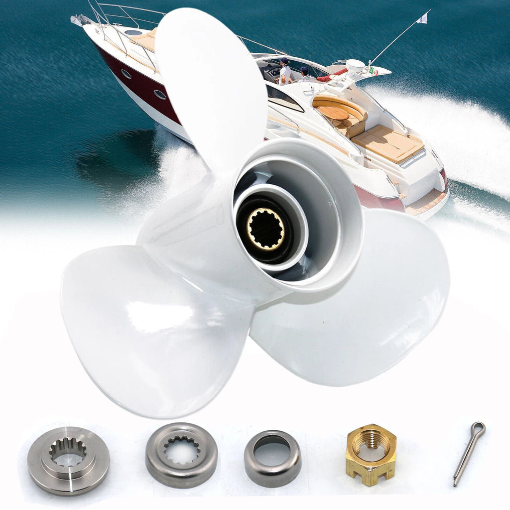 11 3/8 X 12 Boat Propeller for Yamaha Engine 25-60HP (Aluminum)
