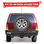 Rear Bumper & Adjustable Tire Carrier for Jeep Cherokee XJ (1984–2001)